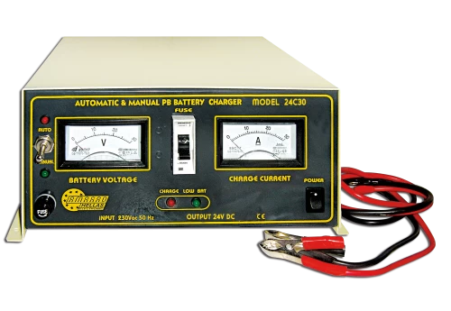 24-C30 AUTOMATIC BATTERY CHARGER LEAD-ACID 24V 30A